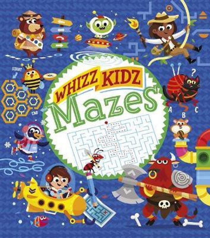 Whizz Kidz: Mazes  (English, Paperback, Regan Lisa)