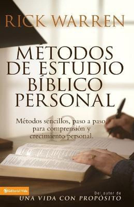 Metodos de Estudio Biblico Personal  (Spanish, Paperback, Warren Rick)
