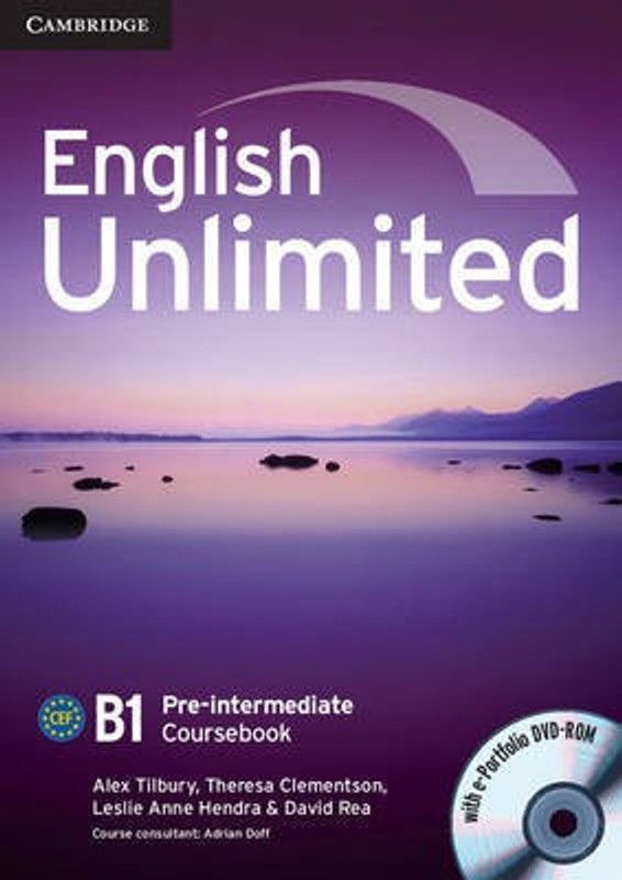English Unlimited Pre-intermediate Coursebook with e-Portfolio  (English, Mixed media product, Tilbury Alex)