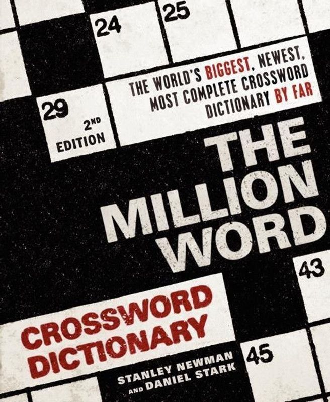 Million Word Crossword Dictionary  (English, Paperback, Newman Stanley)