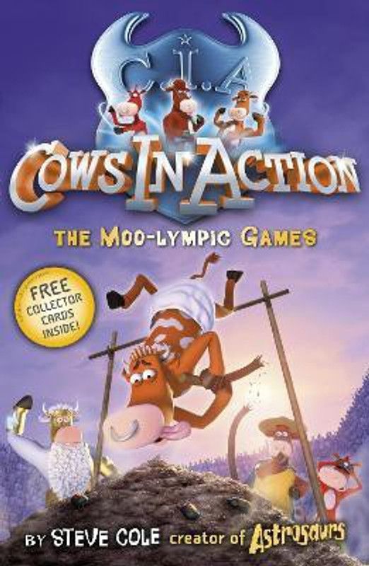 Cows in Action 10: The Moo-lympic Games  (English, Paperback, Cole Steve)