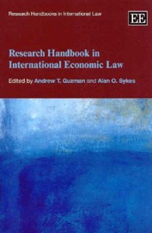 Research Handbook in International Economic Law  (English, Paperback, unknown)
