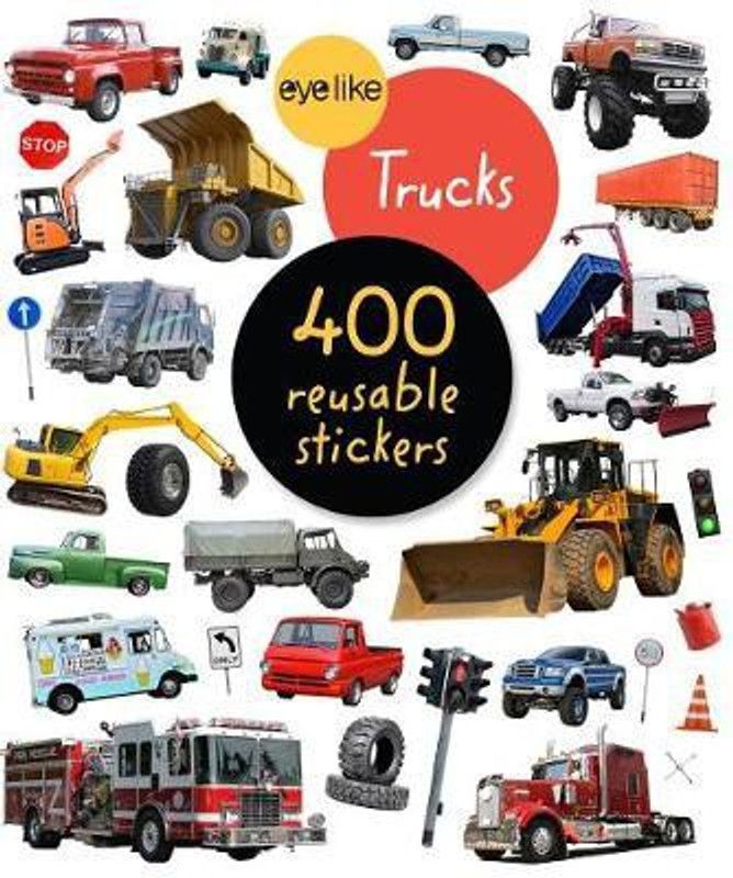 Eyelike Stickers: Trucks  (English, Paperback, Publishing Workman)