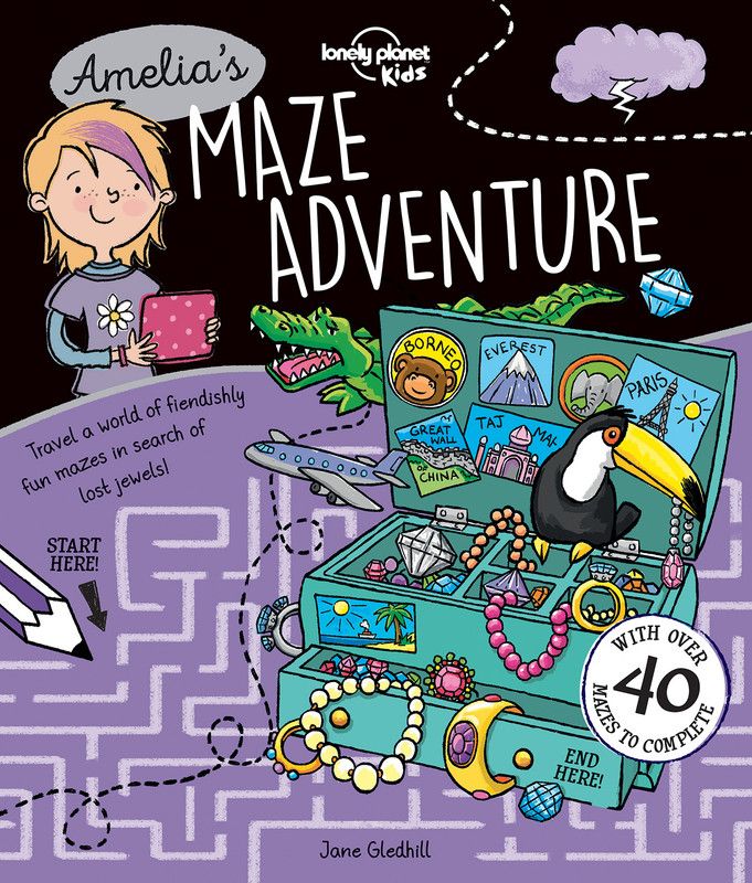 Lonely Planet Kids Amelia's Maze Adventure  (English, Paperback, Lonely Planet Kids Jane)