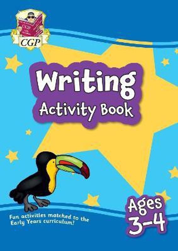 Writing Activity Book for Ages 3-4 (Preschool)  (English, Paperback, CGP Books)