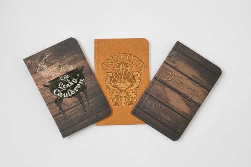 Harry Potter: Diagon Alley Pocket Journal Collection: Set of 3  (English, Notebook / blank book, Insight Editions)