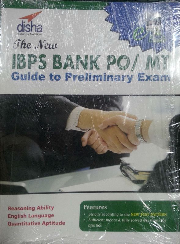 The New Ibps Bank Po/ Mt Guide to Preliminary Exam 1 Edition  (English, Paperback, Disha Experts)