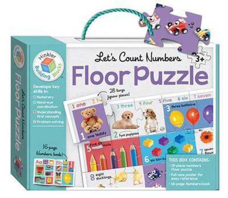 Let's Count Numbers Building Blocks Floor Puzzles  (English, Book, unknown)