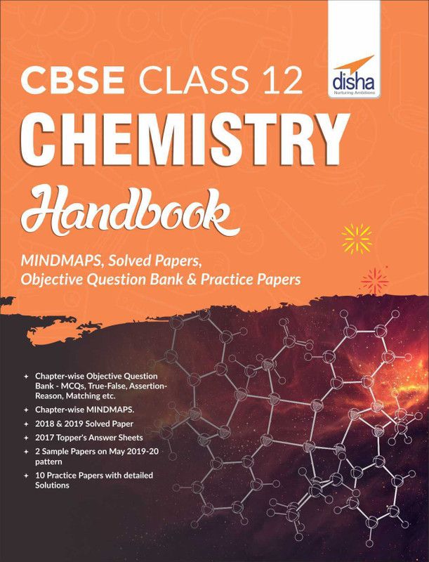 CBSE Class 12 Chemistry Handbook - MINDMAPS, Solved Papers, Objective Question Bank & Practice Papers  (English, Paperback, Disha Experts)