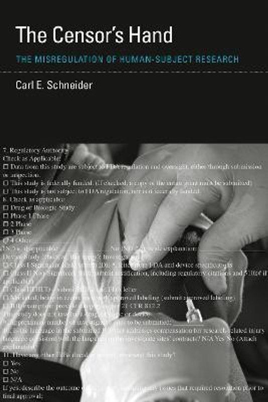 The Censor's Hand  (English, Hardcover, Schneider Carl E.)