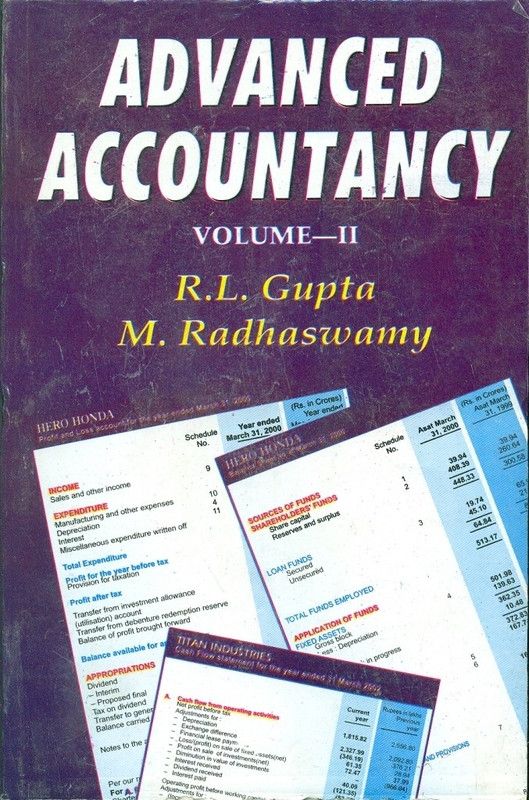 Advanced Accountancy Vol. 2, 17/e  (English, Paperback, Gupta R L)