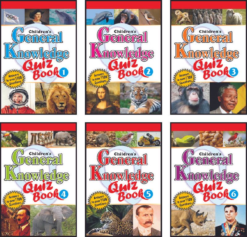Children's General Knowledge Quiz Book (Set of 6 Books)  (English, Paperback, MG Editorial Board)