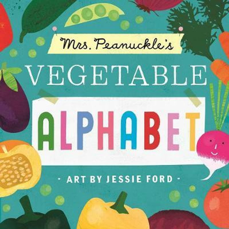 Mrs. Peanuckle's Vegetable Alphabet  (English, Board book, Mrs. Peanuckle)