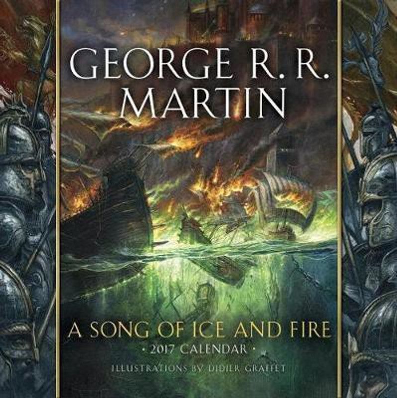 2017 A Song Of Ice And Fire Calendar  (English, Calendar, Martin George R.R.)