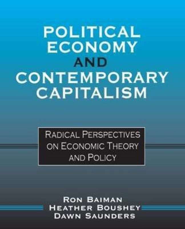 Political Economy and Contemporary Capitalism  (English, Paperback, Baiman Ron P.)