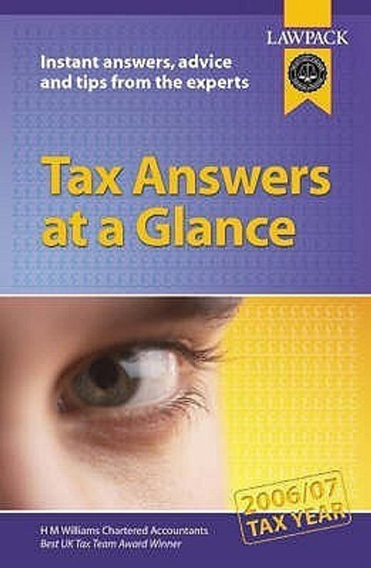 Tax Answers at a Glance: 2006/07 Tax Year  (English, Paperback, Joseph Pat)