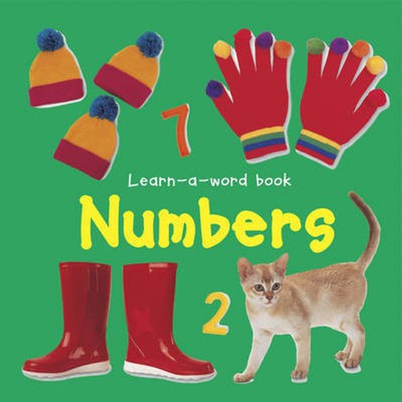 Learn-a-word Book: Numbers  (English, Board book, Tuxworth Nicola)