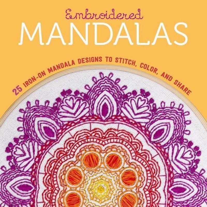 Embroidered Mandalas  (English, Paperback, Lark Crafts)