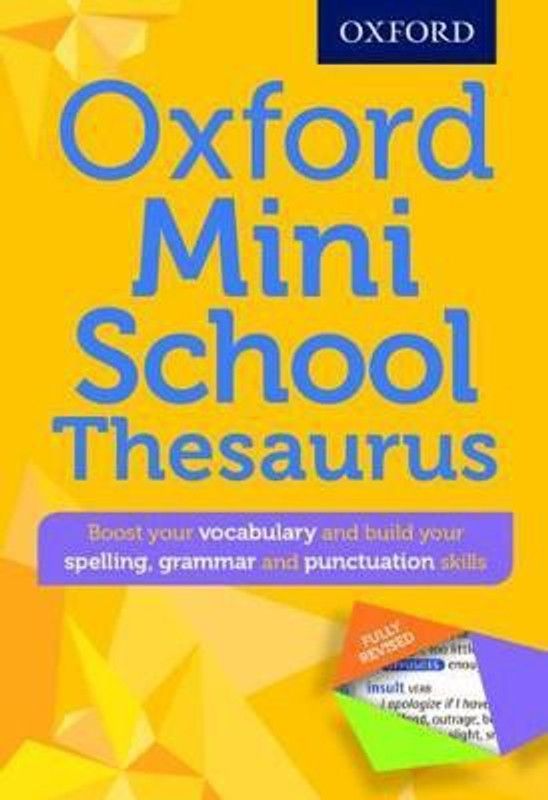Oxford Mini School Thesaurus  (English, Mixed media product, Oxford Dictionaries)