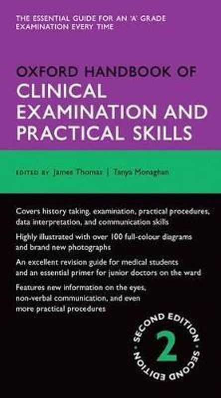 Oxford Handbook of Clinical Examination and Practical Skills  (English, Paperback, Thomas James)