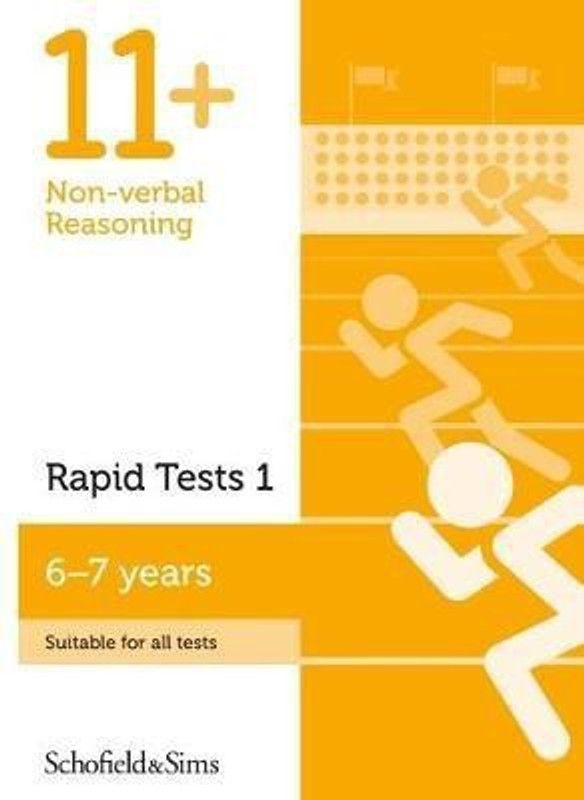 11+ Non-verbal Reasoning Rapid Tests Book 1: Year 2, Ages 6-7  (English, Paperback, Schofield, Sims Rebecca)