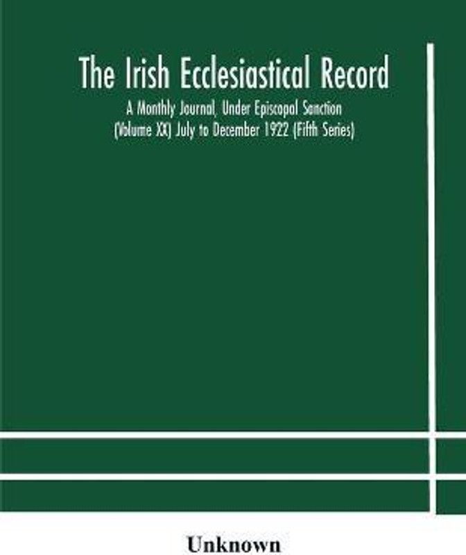 The Irish Ecclesiastical Record  (English, Paperback, unknown)