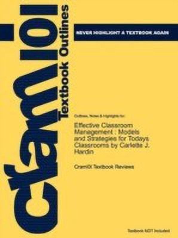 Studyguide for Effective Classroom Management  (English, Paperback, Cram101 Textbook Reviews)