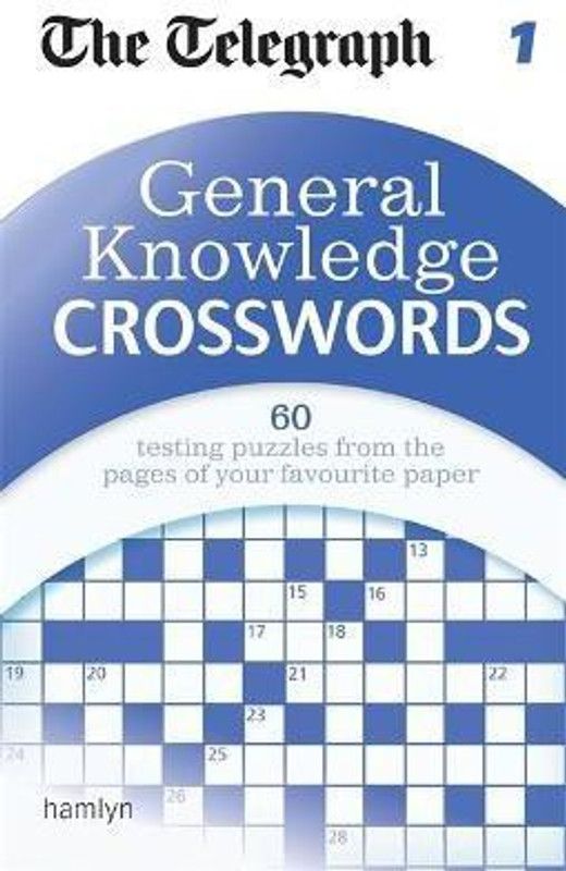 The Telegraph: General Knowledge Crosswords 1  (English, Paperback, THE TELEGRAPH)