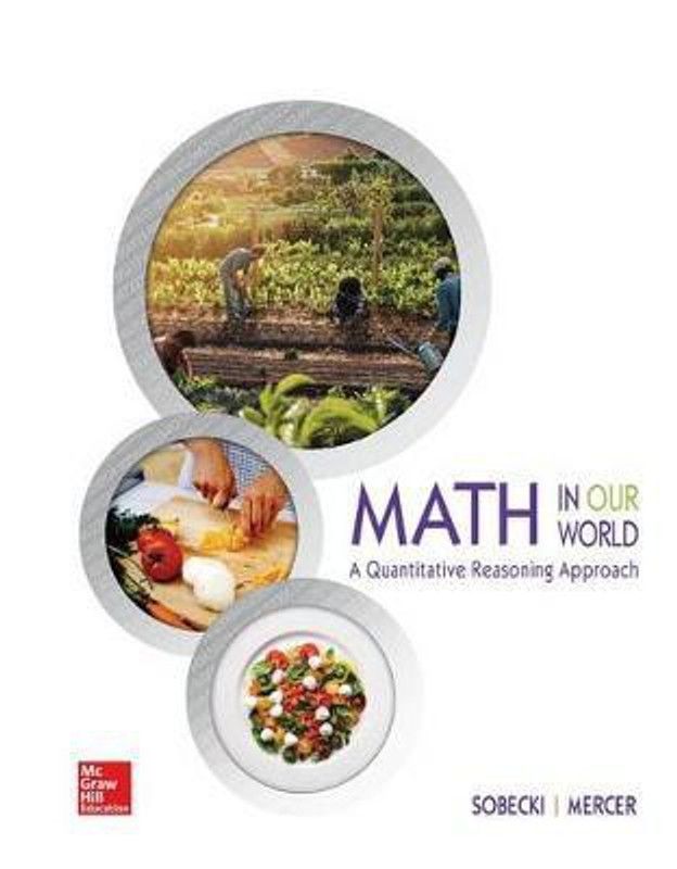 Looseleaf for Math in Our World: A Quantitative Reasoning Approach  (English, Loose-leaf, Sobecki David)