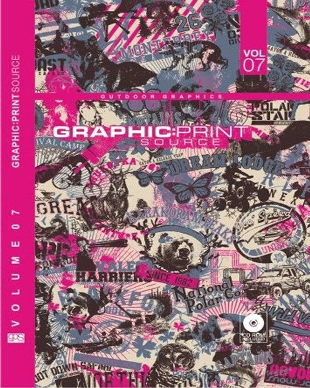 Graphic Print Source: Outdoor Graphics Vol.7 + CD Rom with 1 Disc  (English, Hardcover, GP Publications)
