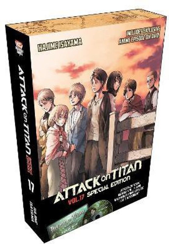 Attack On Titan 17 Special Edition W/dvd  (English, Paperback, Isayama Hajime)