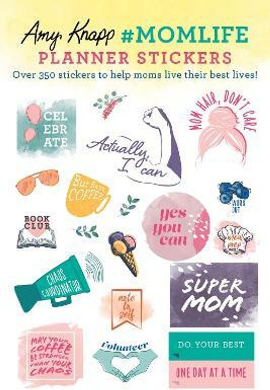 Amy Knapp's #MomLife Planner Stickers  (English, Calendar, Knapp Amy)