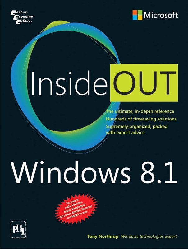 Windows 8.1 Inside Out  (English, Paperback, Northrup Tony)