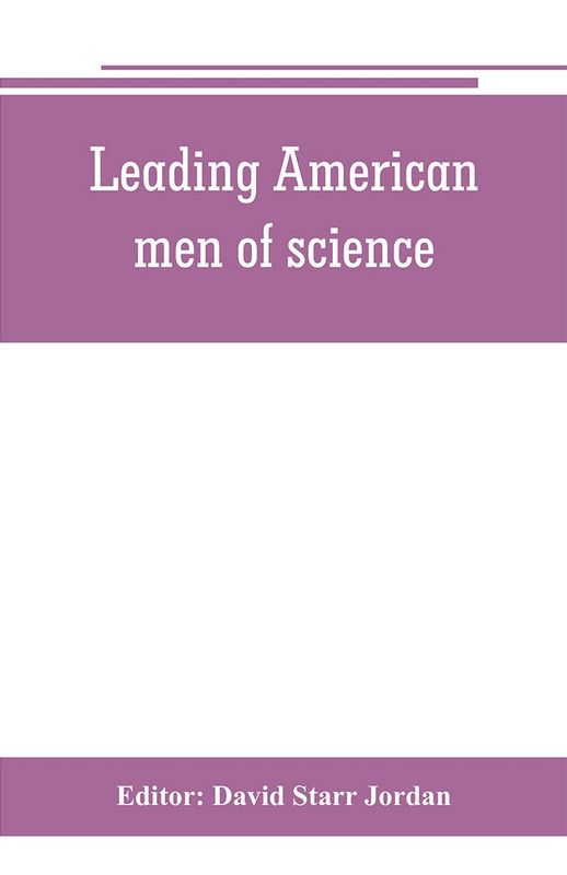 Leading American men of science  (English, Paperback, unknown)