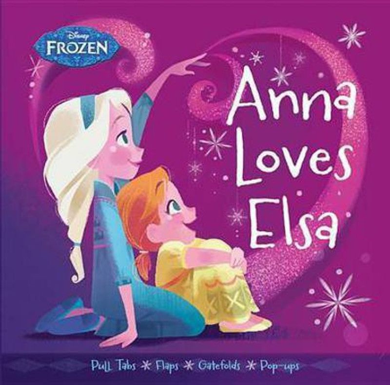 Frozen: Anna Loves Elsa  (English, Board book, Rubiano Brittany)