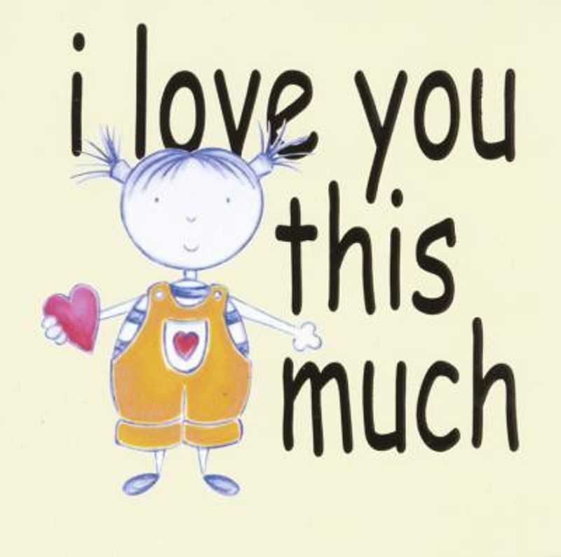 I Love You This Much  (English, Hardcover, Warburton Olivia)
