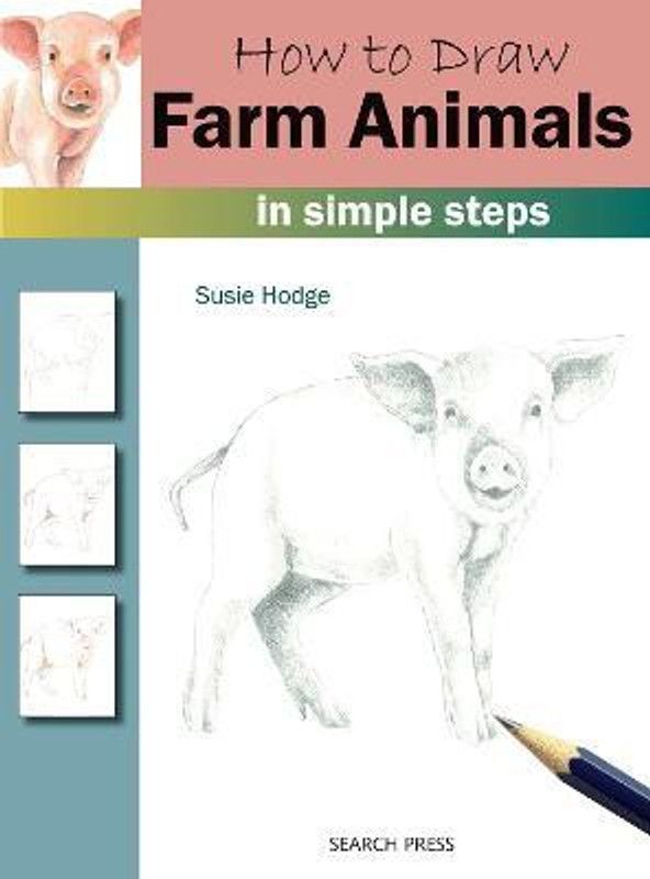How to Draw: Farm Animals  (English, Paperback, Hodge Susie)