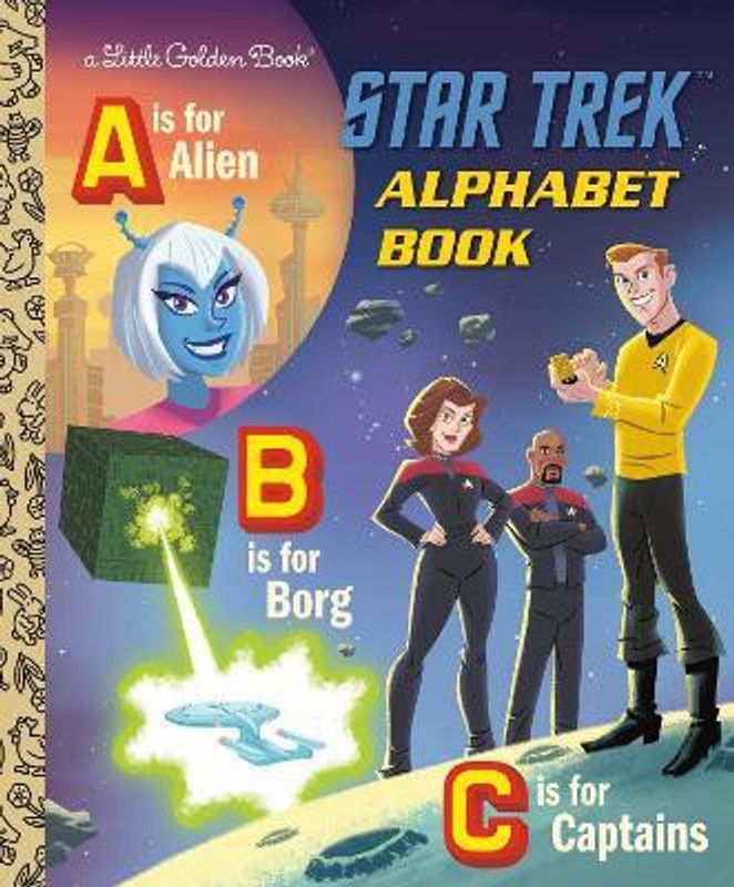 Star Trek ABC Book  (English, Hardcover, Books Golden)