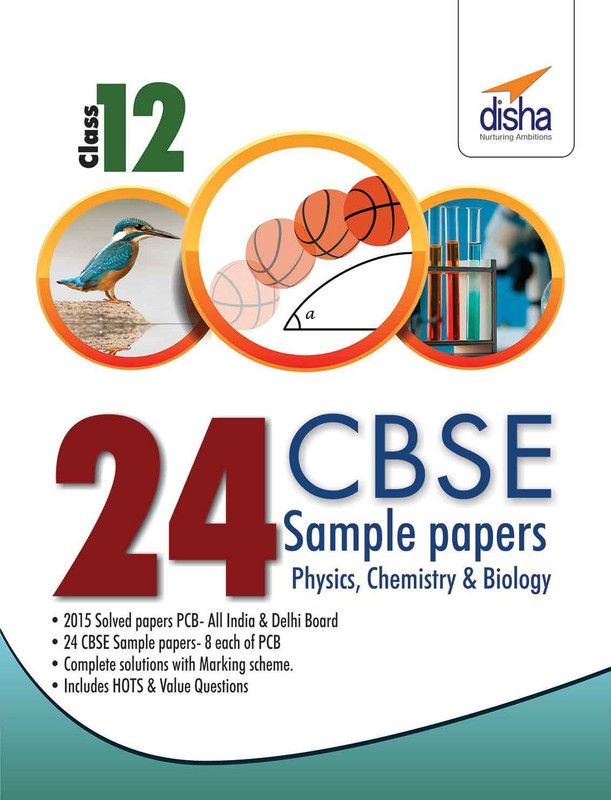 24 Cbse Sample Papers for Class 12 Physics, Chemistry, Biology 1 Edition  (English, Paperback, unknown)