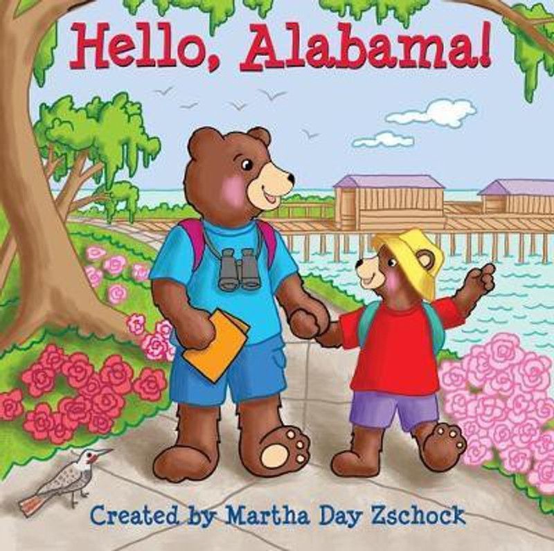 Hello, Alabama!  (English, Board book, Zschock Martha)