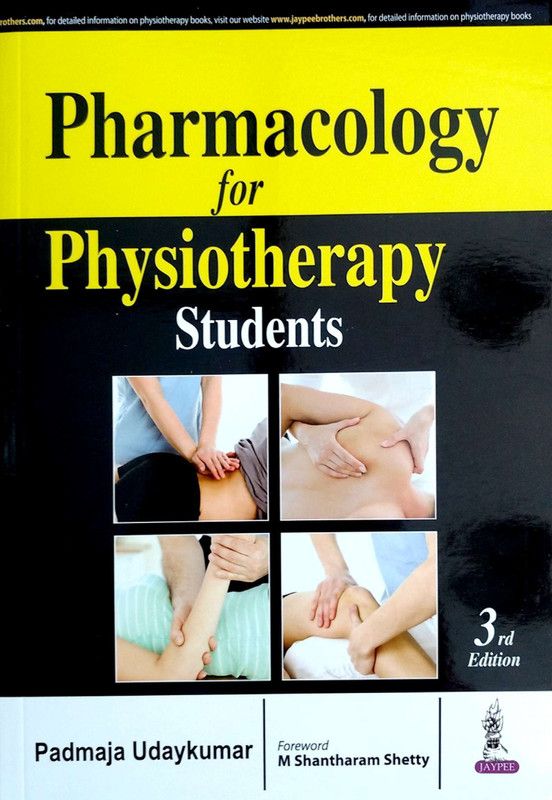 Pharmacology for Physiotherapy Students  (English, Paperback, Udaykumar Padmaja)