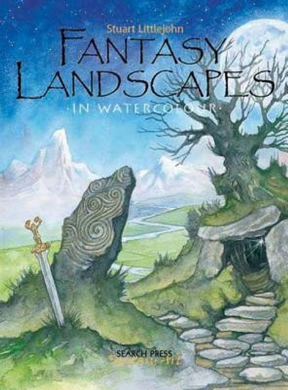 Fantasy Landscapes in Watercolour  (English, Paperback, Littlejohn Stuart)