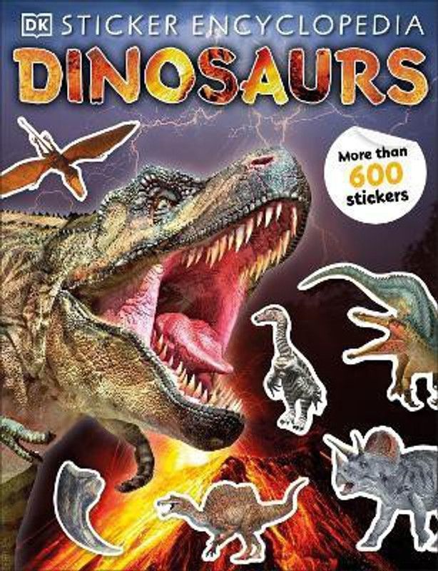Sticker Encyclopedia Dinosaurs  (English, Paperback, DK)
