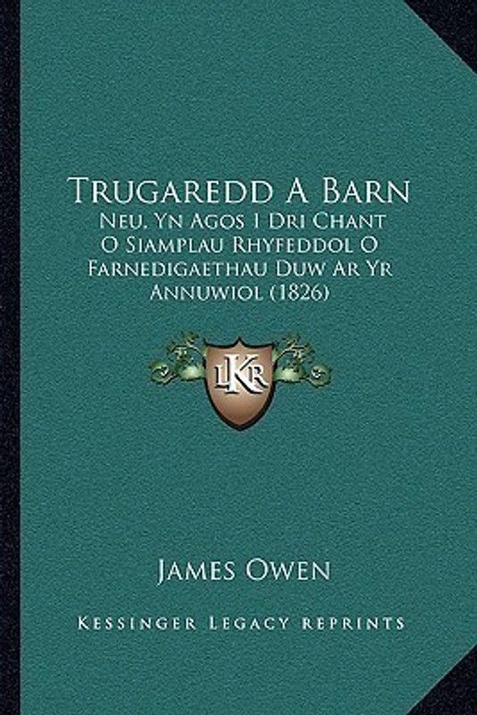 Trugaredd A Barn  (Others, Paperback, Owen James)