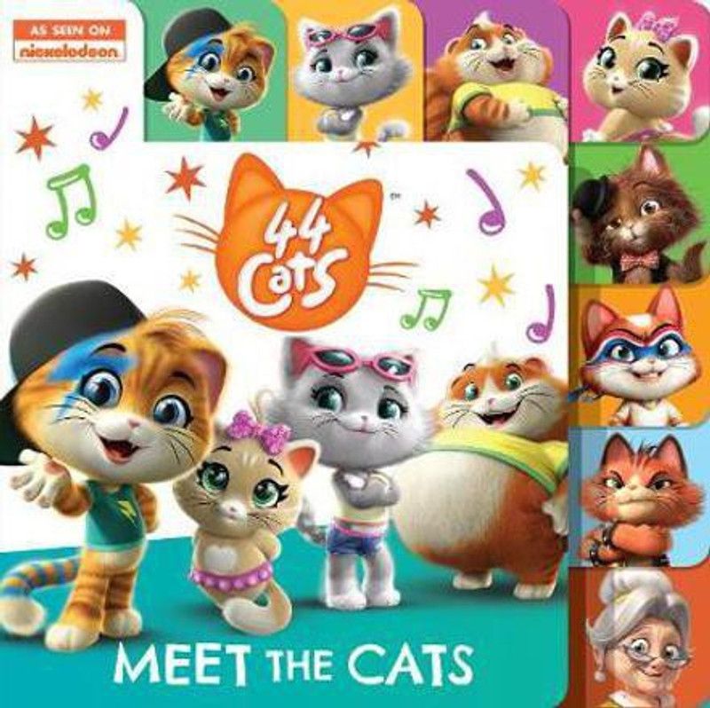 44 Cats: Meet the Cats  (English, Board book, Rainbow)