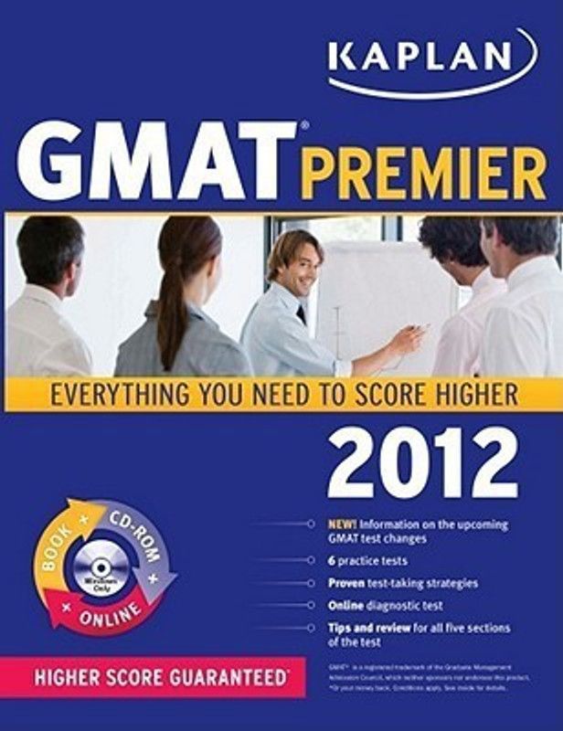 Kaplan GMAT: Premier with CD-ROM  (English, Paperback, Kaplan)