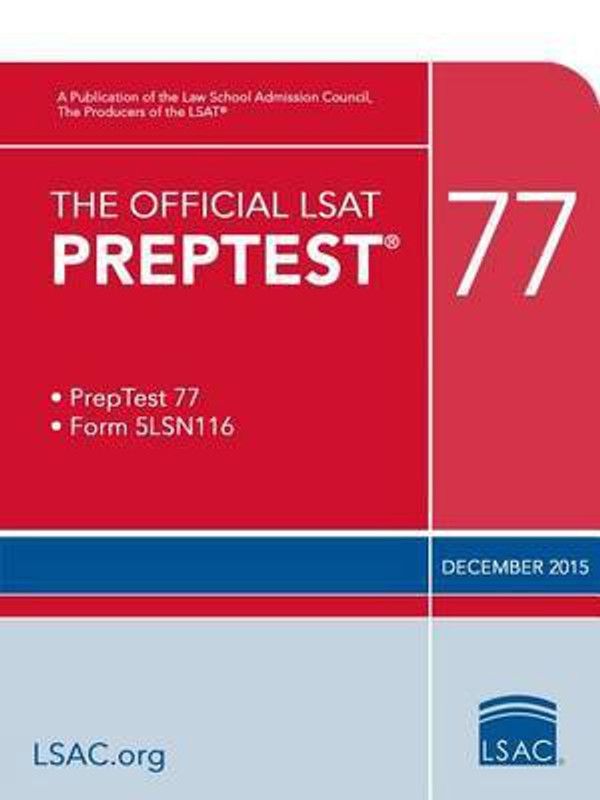 The Official LSAT Preptest 77  (English, Paperback, Law School Admission Council)