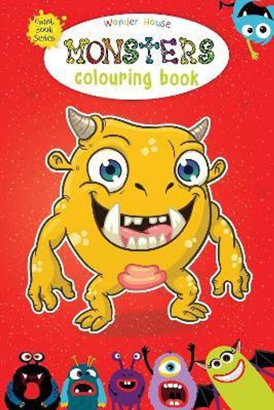 Monster Colouring Book - By Miss & Chief  (English, Paperback, unknown)