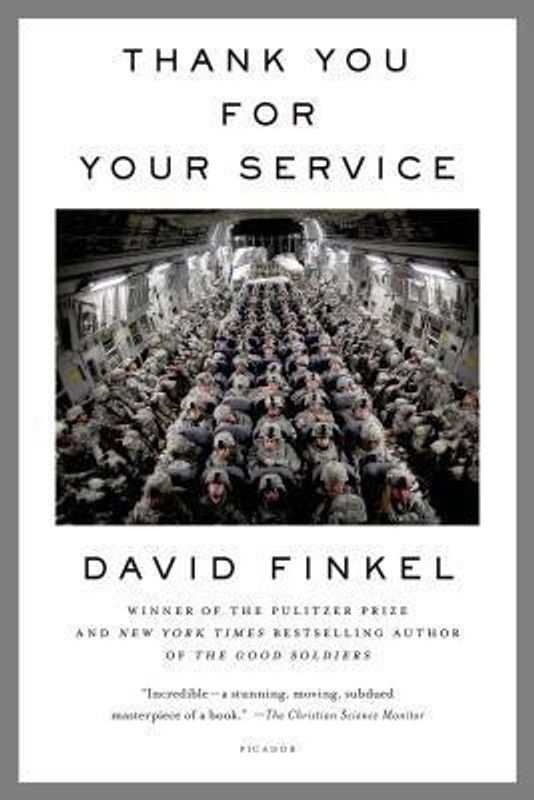 Thank You for Your Service  (English, Paperback, Finkel David)