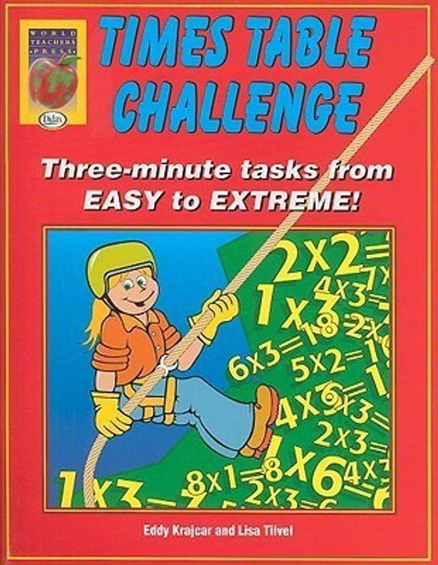 Times Table Challenge - Three-Minute Tasks from Easy to Extreme!  (English, Paperback, Krajcar Eddy)